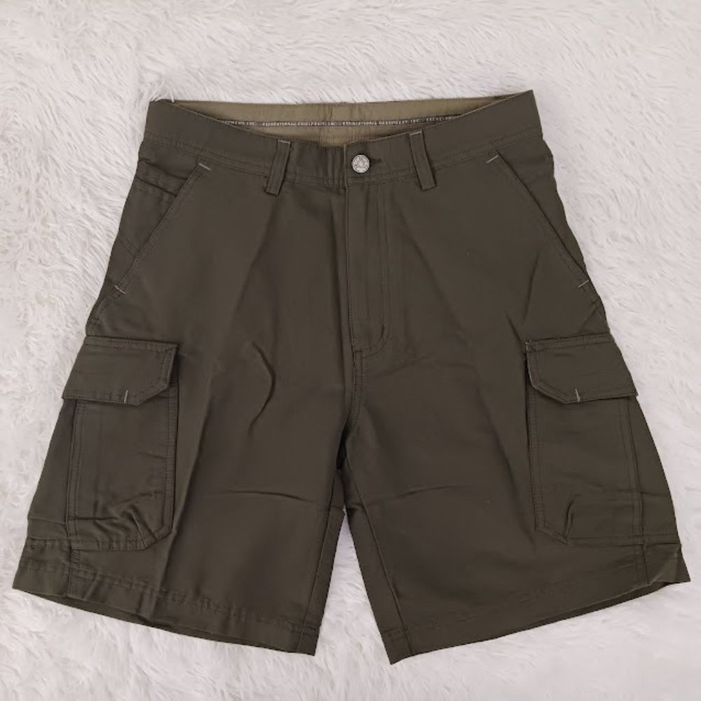 REI Mens Cargo Shorts Size 30 Cotton Nylon Blend Outdoor Hiking